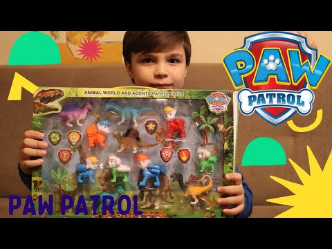 ნიკუშა თამაშობს PAW PATROL გმირებით